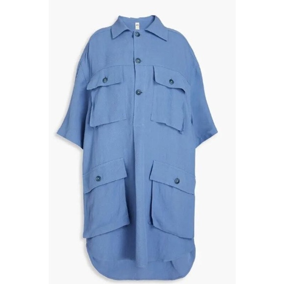 Petar Petrov Alceo Midi Button Up Oversized Shirt Dress
Size S - Picture 7 of 8